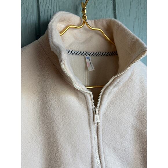 Free People Climb High Yoga Fleece Zip Up, Small - Picture 6 of 7